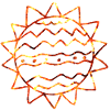 Burning Fire Sun