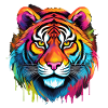 Neon Tiger Blaze