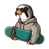 Skater Falcon Cool Tenue streetwear