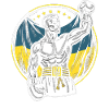 Ukrainian boxer Patriotic boxer