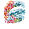 Beluga-wal-ketologe Meeressäugetier Marine