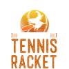 Funny Tennis Player Racket