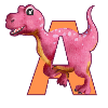 A - DINOSAUR, customizable