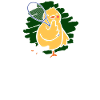 Funny Tennis Player Racket Chicken