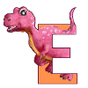 E - DINOSAUR, customizable