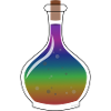 Rainbow potion