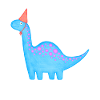 Birthday Boy Brachiosaurus Dino Birthday