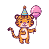 Tiger Birthday Comic