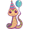 Snake Cobra Birthday Comic