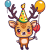 Deer Birthday Comic