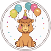 Camel Birthday Baby