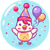 Poulet Anniversaire Bébé