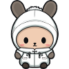 Hase Winter Comic Niedlich
