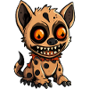 Hyena Halloween Zombie