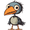 Pelican Bird Halloween Zombie