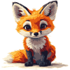 Bébé renard