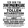 Stolzer Chef Glücklich
