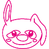 fröhlicher Hase