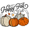 Happy Fall Y'All Fall Pumpkins