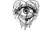 Coeur, œil et poupée