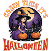 Candy time its Halloween