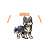 Coffee and Czechoslovakian Wolfdog
