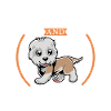 Coffee and Dandie Dinmont Terrier