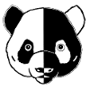 Yin and yang panda
