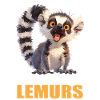 Lemuren Lemurs Lemur