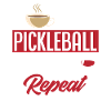 Café Pickleball Vin Répéter
