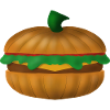 Burger citrouille
