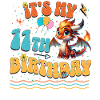 Dragon 11th Birthday Dragon