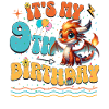 Dragon 9th Birthday Dragon