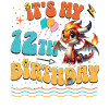 Dragon 12th Birthday Dragon