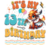 Dragon 13th Birthday Dragon