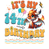 Dragon 14th Birthday Dragon