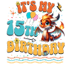 Dragon 15th Birthday Dragon