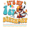 Dragon 1st Birthday Dragon