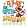 Dragon 5th Birthday Dragon
