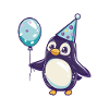 Penguin Birthday Comic