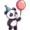 Panda Birthday Comic