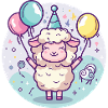 Mouton Anniversaire Bébé