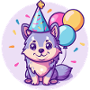 Wolf Birthday Baby
