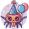 Tarentule Anniversaire Bébé