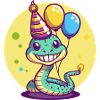 Serpent Cobra Anniversaire Bébé