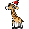 Giraffe Christmas