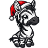 Zebra Weihnachten