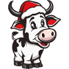 Cow Christmas