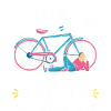 Bike Rider Illustration T-Shirt Design