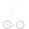 Bicycle Life Better Slogan Design